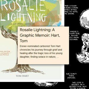 Rosalie Lightning: A Graphic Memoir by Tom Hart COMICS & GRAPHIC NOVELS